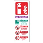 L2 Powder Extinguisher Identification