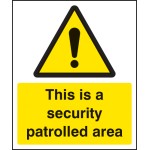This Is a Security Patrolled Area