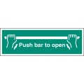 Push Bar to Open