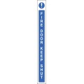 Fire Door Keep Shut - Door Edge Sign