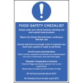 Food Safety Checklist