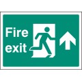 A4 - Fire Exit - Straight / Up