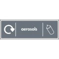 Aerosols - WRAP Recycling Sign