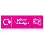 Printer Cartridges - WRAP Recycling Sign