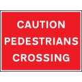 Caution - Pedestrians Crossing