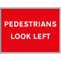 Pedestrians Look Left