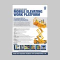 MEWP Inspection Checklist - Poster - 