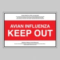 Avian Influenza - Keep Out - Statutory Disease Control Measures - 