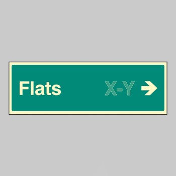 Flats X-Y - Arrow Right (Specify when ordering) - Flats X-Y - Arrow Right (Specify when ordering) -