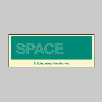 Custom Floor Level ID Board (Space for one) Custom Floor Level ID Board (Space for one)