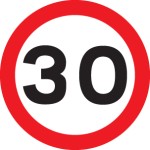 30mph - Class RA1 - Temporary 30mph - Class RA1 - Temporary