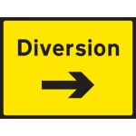 Diversion - Arrow Right - Class RA1 - Temporary Diversion - Arrow Right - Class RA1 - Temporary