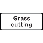 Grass Cutting Supplementary Plate - Class RA1 Grass Cutting Supplementary Plate - Class RA1