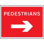 Pedestrians - Arrow Right - Class RA1 Pedestrians - Arrow Right - Class RA1