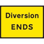 Diversion Ends - Class RA1 - Temporary Diversion Ends - Class RA1 - Temporary