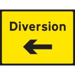 Diversion - Arrow Left - Class RA1 - Temporary Diversion - Arrow Left - Class RA1 - Temporary
