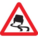 Slippery Road - Class RA1 - Temporary Slippery Road - Class RA1 - Temporary