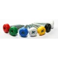 Red Poly Top Screws (Pack of 12) - Red Poly Top Screws (Pack of 12) -